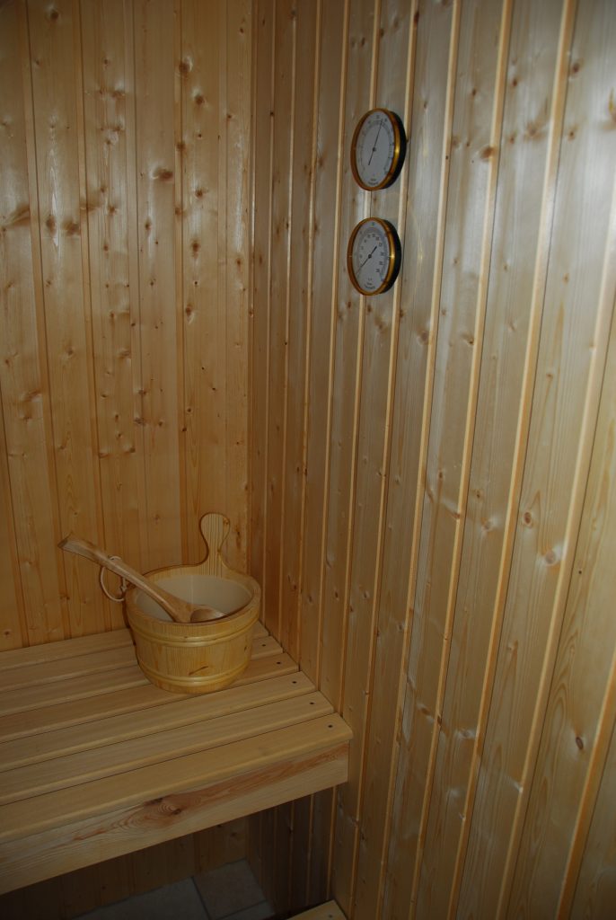 Private Sauna im Ferienhaus Ostseebrise in Sierksdorf