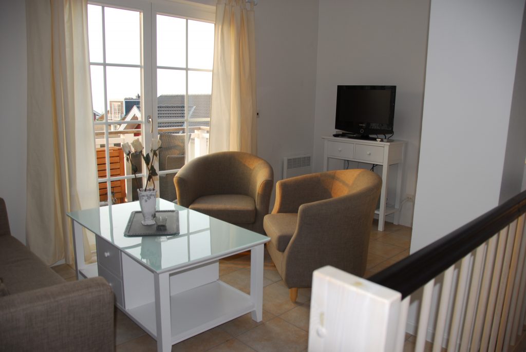 Gemütlicher Wohnbereich im Ferienhaus Ostseebrise in Sierksdorf