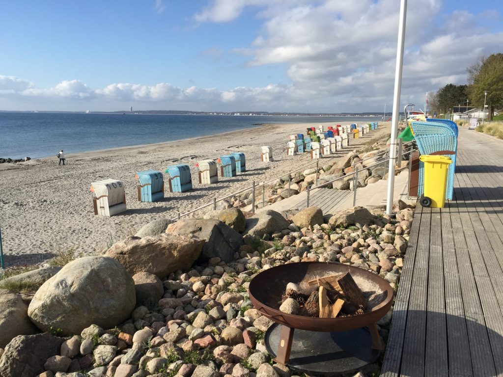 Ostseestrand bei Sierksdorf nahe dem Ferienhaus Ostseebrise